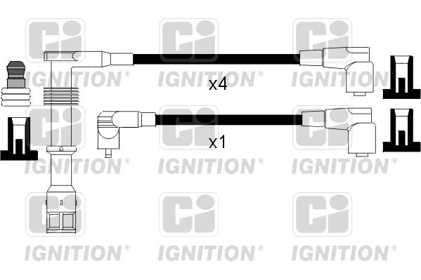 QUINTON HAZELL Комплект проводов зажигания XC1046